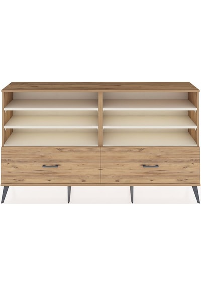 Arges Konsol 6 Raflı 2 Çekmeceli 176x30x99 Çam-aytaşı/çam Aytası/atlas Çam - Atlas Çam Arges Konsol 6 Raflı 2 Çekmeceli 176x30x99 Çam-aytaşı/çam Aytası/atlas Çam - Atlas Çam