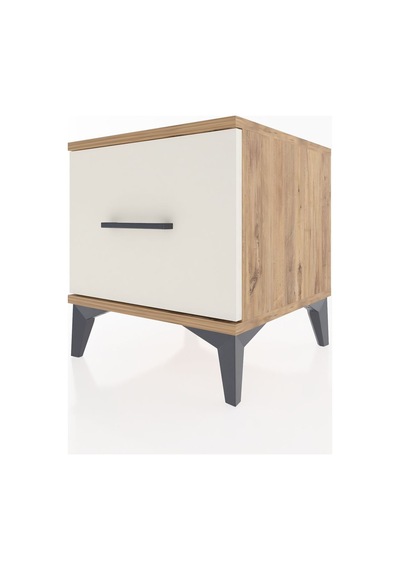 Hyperion Komodin Tek Çekmeceli 44x44x48 Çam-aytaşı Çam