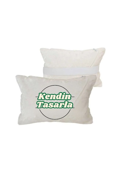 Kendin Tasarla Kişiye Özel Araç Boyun Yastığı Kılıfı - Araba Koltuk Minderi Kılıfı Çok Renkli
