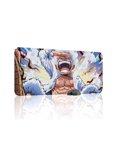 One Piece Kaymaz Dikişli Kauçuk Oyuncu Mousepad V1 - 90x40 Xxl Gaming Mouse Pad Fare Altlığı