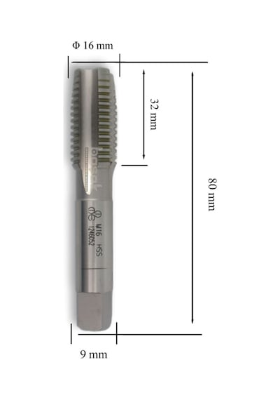Mte M16 El Kılavuzu 3 Lü Takım Hss Dın 352