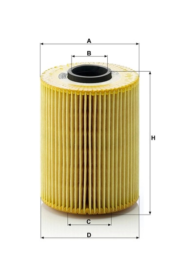 Hu 926/4 X - Yağ Filtresi - Mann Fılter