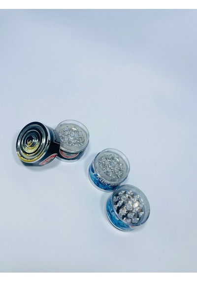 Plastik Pil Modeli 3Parça Grinder Tutun Öğütücü//42mm