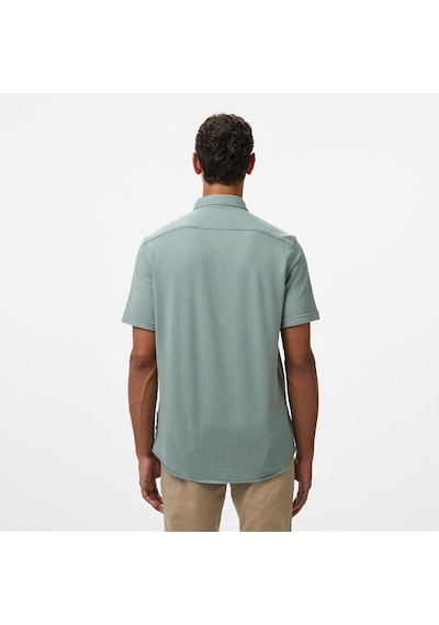 Nautica Erkek Yeşil Classic Fit Gömlek Düz W55416t Yeşil