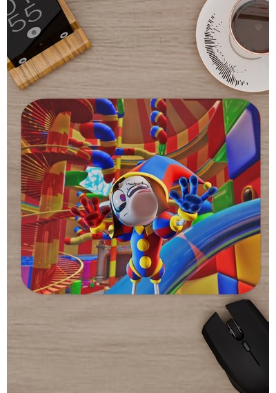 Tadc Amazing Digital Circus Dikişli Kauçuk Oyuncu Mousepad V5 - 22x18 Gaming Mouse Pad