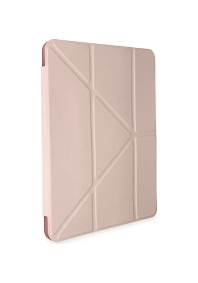 Newface Apple İpad Air 4 10.9 Kılıf Kalemlikli Mars Tablet Kılıfı - Rose Gold