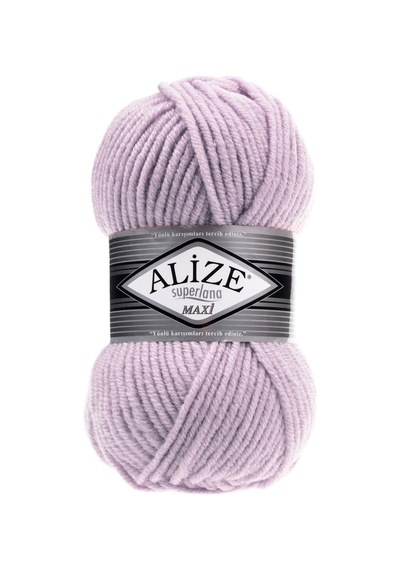 Alize Süperlana Maxi 505 Küllü Lila