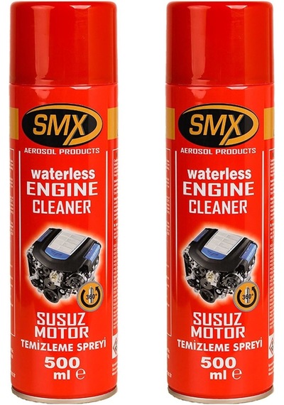 SMX Susuz Motor Temizleme Spreyi 2 Adet (2x500 ML)