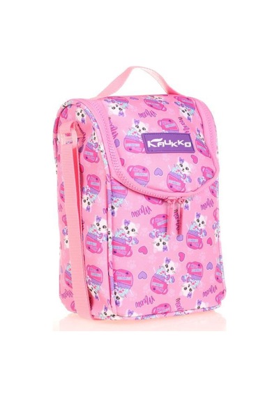 Kaukko Kids Beslenme Çantası Rubber Cat L7153