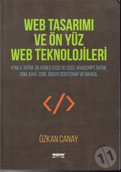 Web Tasarımı ve Ön Yüz Web Teknolojileri - Özkan Canay