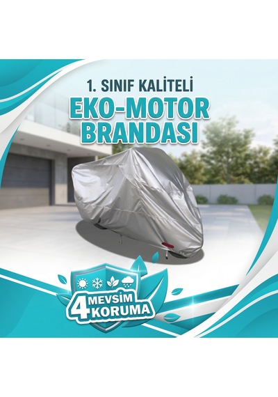 Husqvarna Vitpilen Uyumlu Motosiklet Brandası Güneş Ve Toz Korumalı Ekonomik Branda Çadırı 2xl