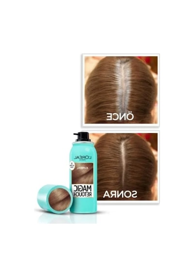75 Ml Beyaz Dip Kapatıcı Sprey - Kumral Renk