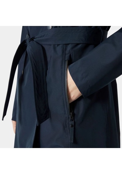 Helly Hansen W Welsey Iı Trench Kadın Mont Ceket Hha.53247.hha599 Lacivert