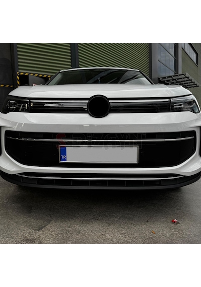 S-dizayn Vw Tiguan 3 Krom Ön Tampon Alt Çıtası 2024 Üzeri A+ Kalite