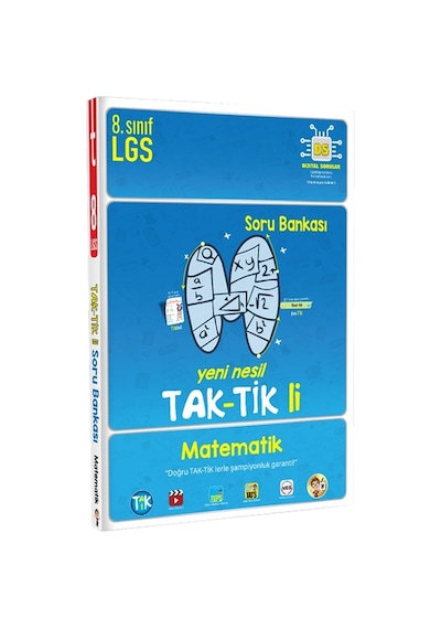Hepsikitap-Tonguç Yayınları 8. Sınıf Matematik Taktikli Soru Bankası