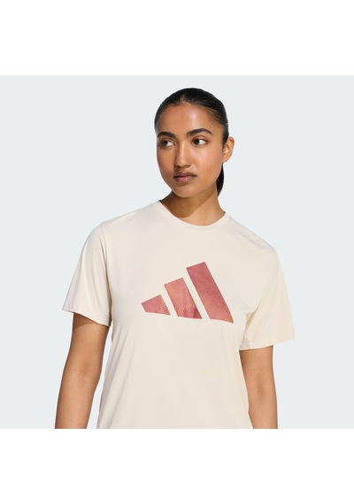 Adidas Adi365 Running Essentials Brand Love Kadın T-shirt Ka0280 Bej