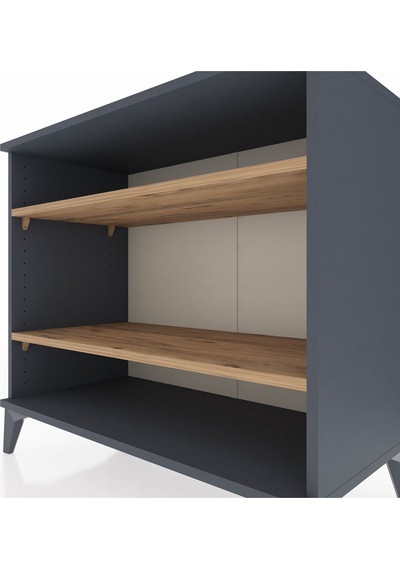 Hyperion Şifonyer 2 Raflı 88x44x80 Antrasit-çam Antrasit