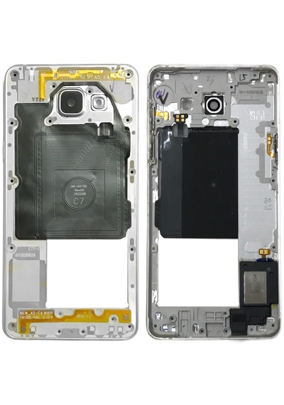Samsung Galaxy Uyumlu A5 2016 A510 Orta Kasa -gümüş-