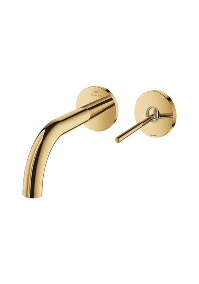 Grohe Atrio 29410GL0 Joystick İki Delikli Lavabo Bataryası Altın