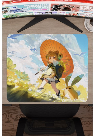 Yaoyao Genshin Impact Anime Oyuncu V5 - 48x40 Xl Gaming Mouse Pad Fare Altlığı