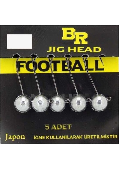 Jig Head - Football 1.5 Gr