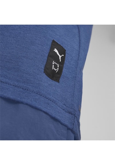 Puma 539247-01 Greatness Tee 1 Erkek Basketbol Spor Mavi Tişört Mavi