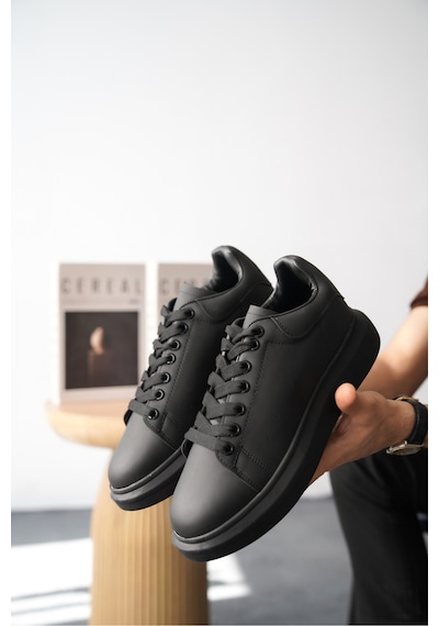 Daxtors Daxors D0125 Günlük Ortopedik Erkek Sneaker Spor Ayakkabı Siyah