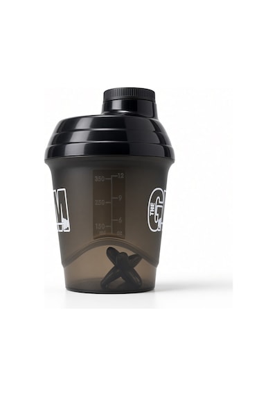 Gym Shaker 400 Ml Ölçekli Sızdırmaz Kapaklı Protein Shaker Siyah