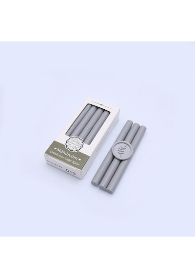 Mühür Mumu Çubuk 11mm x 120mm 10 lu Paket Model No:11 (FÜME GRİ)