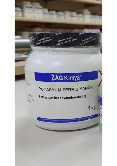 Zag Kimya Potasyum Ferrisiyanür Chem Pure 1 KG