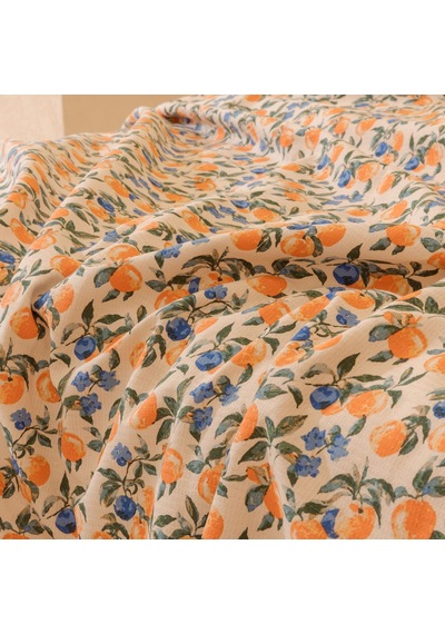 Soft Capri Çift Kişilik Pike - Renkli - 200x220 Cm Çok Renkli