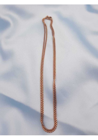Vog Yuvarlak Model Rose Renk Çelik Unisex 80 Cm Uzunluk Kolye Zincir Rose Gold Vog Yuvarlak Model Rose Renk Çelik Unisex 80 Cm Uzunluk Kolye Zincir Rose Gold