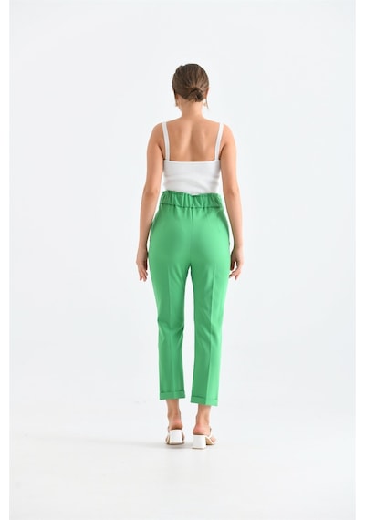 Ftz Women Kadın Douable Crep Benetton-benetton Yeşil