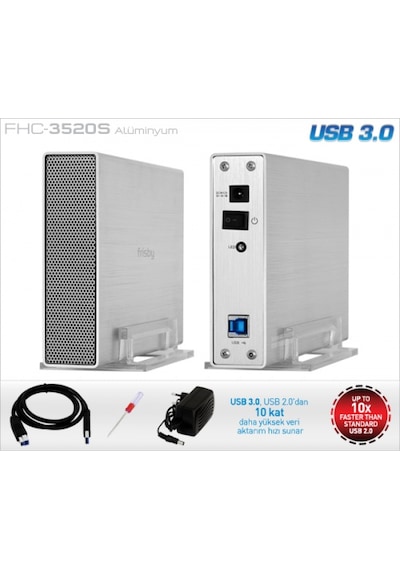 Frisby Fhc-3520S Usb 3.0 Sata 3.5" Hdd  Kutu