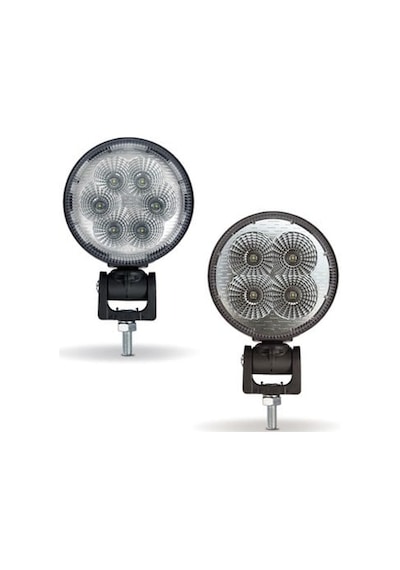 Serko 6 Led Cr 120mm Led Çalışma Lambası Yuvarlak Düz Cam 0001.3717.000