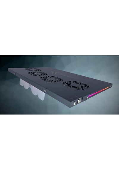 Zebay 4 Fanlı Rgb Ledli Hoparlörlü İnce Oyuncu Laptop Soğutucu