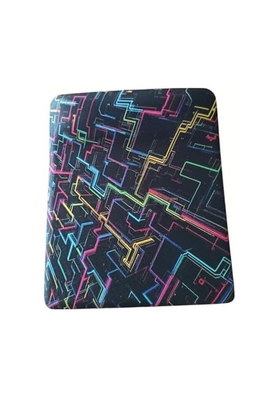 Usin Bileklikli Desenli Bilek Destekli Kaymaz Taban Bilgisayar Notebook Mouse Pad Labirent