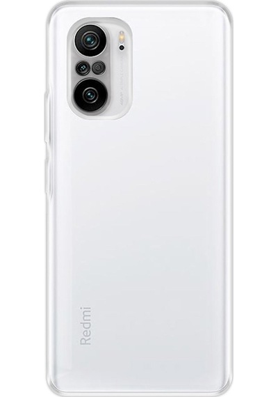 Newface Xiaomi Poco F3 Kılıf Lüx Şeffaf Silikon Şeffaf