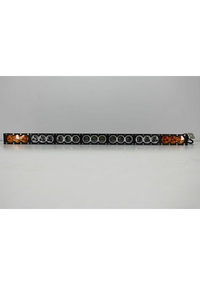 Rooster 210w 95cm Tek Sıra Beyaz Kenarı Turuncu Off Road