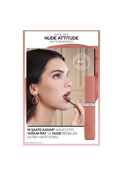 L'Oréal Paris Infaillible Matte Resistance Likit Mat Ruj 635 Worth It Medium