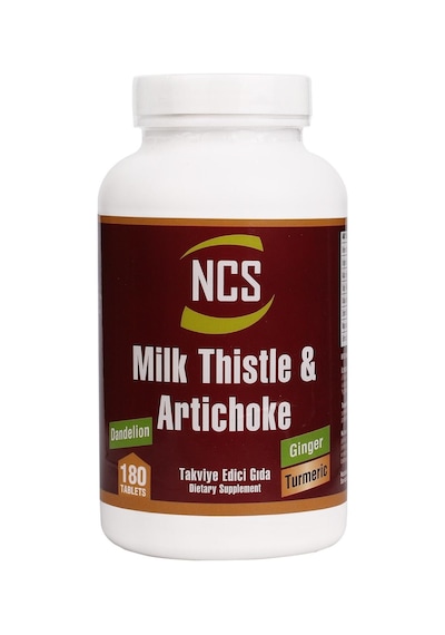 Ncs Milk Thistle Artichoke Zerdeçal Karahindiba 3 Kutu 540 Tablet