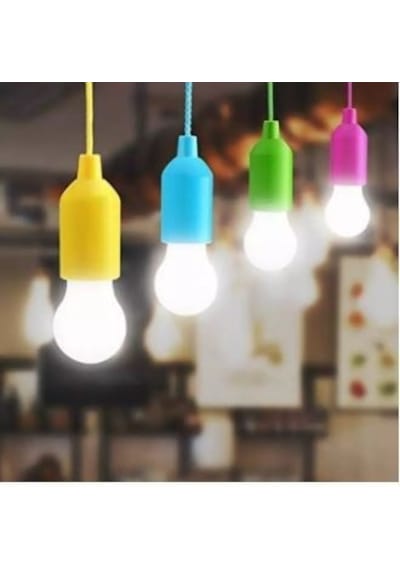 Cord Light Ch-6088 E27 Duy İpli Çek Yak Lamba Mor Pull