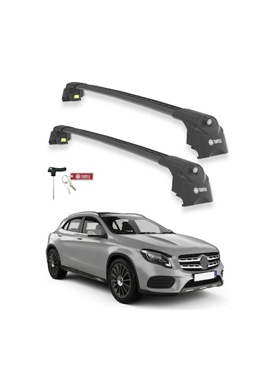 Turtle Mercedes-benz Gla-class X156 2014-2019 Ara Atkı Air2 Siyah