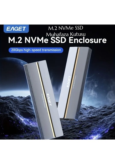 Eaget 20gbps M.2 Nvme Ssd Kutusu Ce Lisanslı 2280/2260/2242/2230