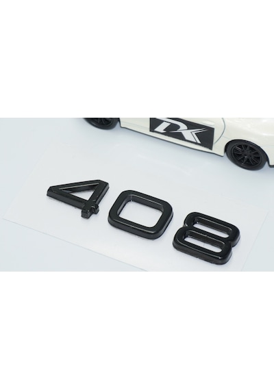 Dk Tuning Peugeot 408 Bagaj 2022+ Siyah Abs Logo Amblem