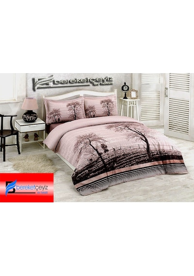 Özdilek Çift Kişilik Nevresim Takımı Wood Kahve (239498839) Kahverengi
