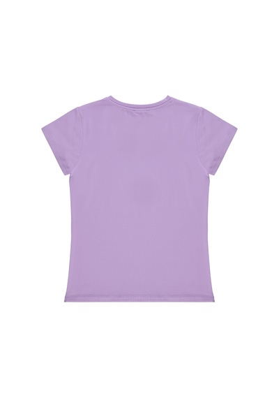 Civil Girls Basic 6-9 Yaş Tişört - Lila