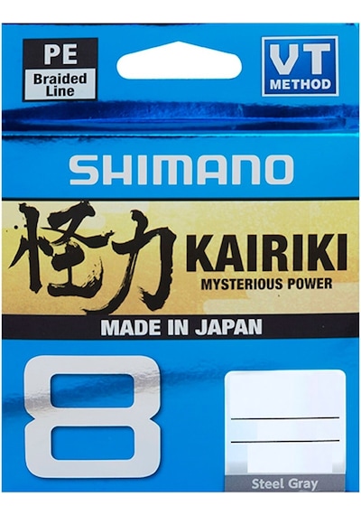 Shimano Kairiki 8 150M Steel Gray Ip Misina (488953497)