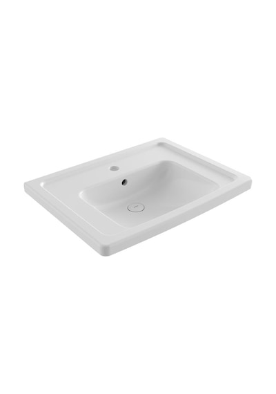 Bocchi 1007-001-0126 Taormina Pro Etajerli Lavabo 66 Cm Parlak Beyaz