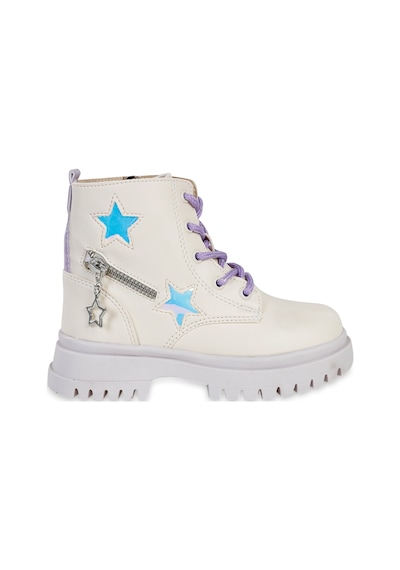 Civil Boots 26-30 Numara Bot Krem-lila Krem-lila Krem - Lila